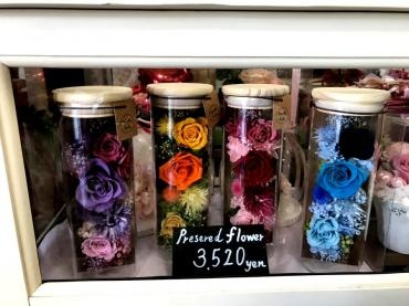 プリザーブドフラワーシュシュ 販売しております.     .枯れないお花「​プリザーブドフラワー」です｜「松庄花壇」　（茨城県土浦市の花キューピット加盟店 花屋）のブログ
