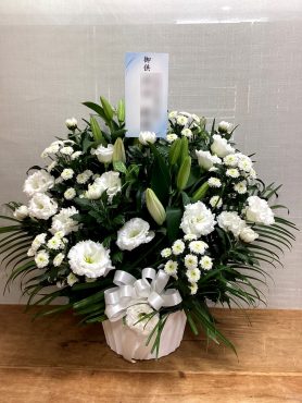 枕花　御供アレンジメント｜「松庄花壇」　（茨城県土浦市の花キューピット加盟店 花屋）のブログ